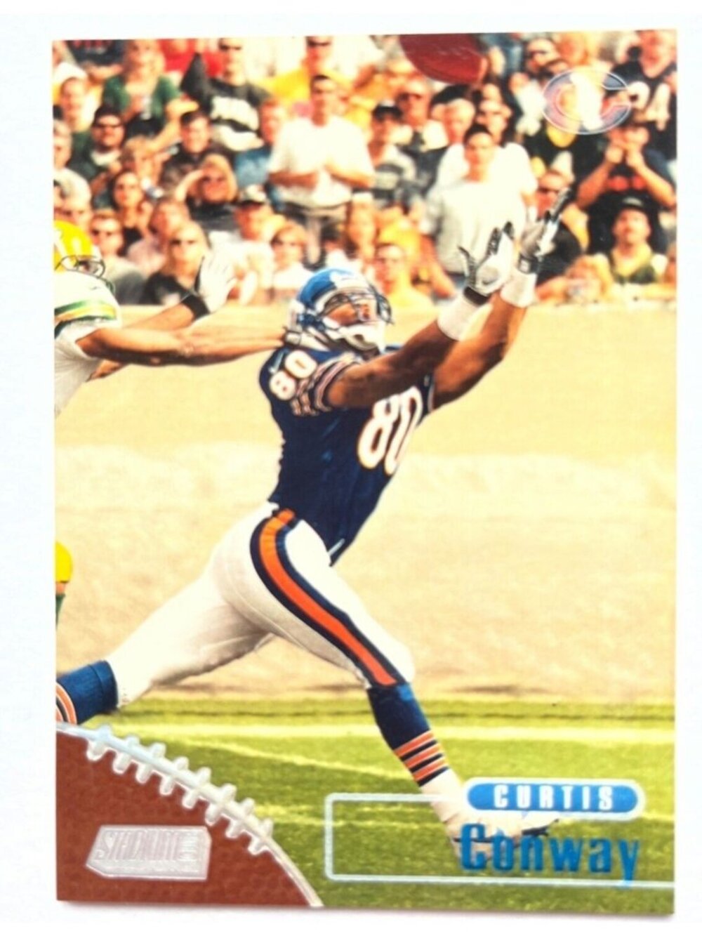Curtis Conway 1998 Topps Stadium Club Football Card #154 Chicago Bears Wide Rece